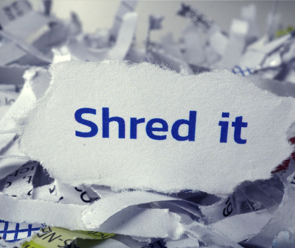 Shred it